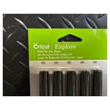 Cricut Explore Vinyl & Accessories Bundle - Vinyl Rolls, Pens, Trimmer, Scissors