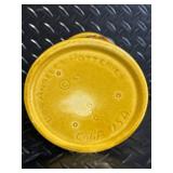 Floral Hand-Painted Pitcher with Pink Roses, Green Gradient - Vintage Ceramic