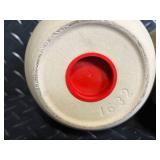 Floral Hand-Painted Pitcher with Pink Roses, Green Gradient - Vintage Ceramic