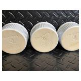 White Ceramic Dinnerware & Decor Lot - Plates, Cups, Mugs, Pitcher, Hen-in-Basket