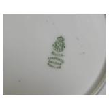 Raymond Waites Iris Quartet Plate (1991) - 2 Bavarian Hand-Painted Plates & 9 Glass Coasters