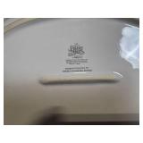 Park Designs Hand-Painted Christmas Dinnerware ENESCO Signature Glass & Plates (Lot of 7)