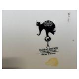 Global Design Connections Kate Williams Blush Mask & Plate Set