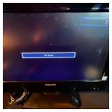 Philips Computer Monitor LCD Display with Stand - Black Used