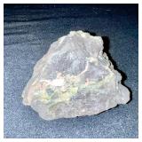 Chert/Flint Rocks with Ridge Texture & Wood Tile (Lot of 4)