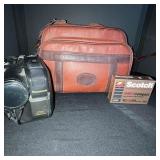 Panasonic VHS-C Camcorder with Carrying Case & Scotch TC-30 Tape