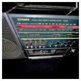 Fisher Stereo High Fidelity System AC/DC Cassette Deck with Twin Speakers