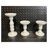 Precious Moments Best Witches LED Pumpkin Trio on Pedestals