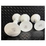 Precious Moments Best Witches LED Pumpkin Trio on Pedestals