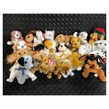 Ty Beanie Babies Collection - Assorted Dogs & Pets