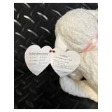 TY Beanie Babies Collection - Lullaby, Gracie, Quackers, Chickie, Knuckles, Fleecie