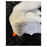TY Beanie Babies Collection - Lullaby, Gracie, Quackers, Chickie, Knuckles, Fleecie