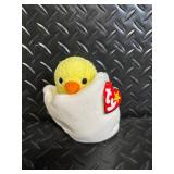 TY Beanie Babies Collection - Lullaby, Gracie, Quackers, Chickie, Knuckles, Fleecie