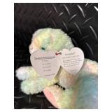 TY Beanie Babies Collection - Lullaby, Gracie, Quackers, Chickie, Knuckles, Fleecie