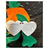 TY Beanie Babies Collection - Assorted Beanie Babies Set (Pumpkin, Nibbler, Floppity, Hoppity, Ears, Radar)