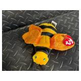 TY Beanie Babies Collection - Assorted Plush Beanies with Birth Tags (Glow Baldy Jabber Early Lucky Flashy)