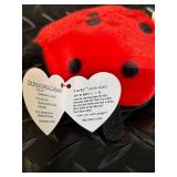 TY Beanie Babies Collection - Assorted Plush Beanies with Birth Tags (Glow Baldy Jabber Early Lucky Flashy)