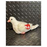 TY Beanie Babies Collection - Assorted Plush Beanies with Birth Tags (Glow Baldy Jabber Early Lucky Flashy)