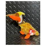 TY Beanie Babies Collection - Assorted Plush Beanies with Birth Tags (Glow Baldy Jabber Early Lucky Flashy)