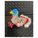 TY Beanie Babies Collection - Assorted Plush Beanies with Birth Tags (Glow Baldy Jabber Early Lucky Flashy)