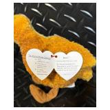 TY Beanie Babies Collection - Assorted Plush Beanies with Birth Tags (Glow Baldy Jabber Early Lucky Flashy)