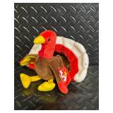 TY Beanie Babies Collection - Assorted Plush Beanies with Birth Tags (Glow Baldy Jabber Early Lucky Flashy)