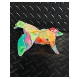 TY Beanie Babies Collection - Assorted Plush Beanies with Birth Tags (Glow Baldy Jabber Early Lucky Flashy)