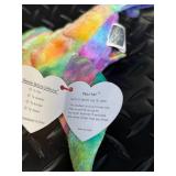 TY Beanie Babies Collection - Assorted Plush Beanies with Birth Tags (Glow Baldy Jabber Early Lucky Flashy)