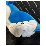 TY Beanie Babies Collection - Assorted Plush Beanies with Birth Tags (Glow Baldy Jabber Early Lucky Flashy)