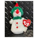 Beanie Babies Collection - Ty Holiday Plush Assortment (Snowgirl, 1998 Teddy, Peppermint)