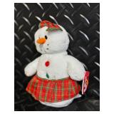 Beanie Babies Collection - Ty Holiday Plush Assortment (Snowgirl, 1998 Teddy, Peppermint)