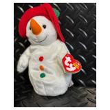 Beanie Babies Collection - Ty Holiday Plush Assortment (Snowgirl, 1998 Teddy, Peppermint)