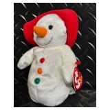 Beanie Babies Collection - Ty Holiday Plush Assortment (Snowgirl, 1998 Teddy, Peppermint)