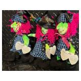 TY Beanie Babies Halloween Collection Assortment - Pumpkin, Ghost, Skeleton, Witch & Bat Plush