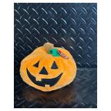 TY Beanie Babies Halloween Collection Assortment - Pumpkin, Ghost, Skeleton, Witch & Bat Plush