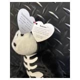 TY Beanie Babies Halloween Collection Assortment - Pumpkin, Ghost, Skeleton, Witch & Bat Plush