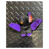 TY Beanie Babies Halloween Collection Assortment - Pumpkin, Ghost, Skeleton, Witch & Bat Plush