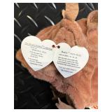 TY Beanie Babies Halloween Collection Assortment - Pumpkin, Ghost, Skeleton, Witch & Bat Plush