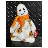 TY Beanie Babies Halloween Collection Assortment - Pumpkin, Ghost, Skeleton, Witch & Bat Plush
