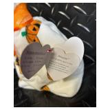 TY Beanie Babies Halloween Collection Assortment - Pumpkin, Ghost, Skeleton, Witch & Bat Plush