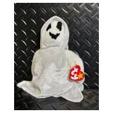 TY Beanie Babies Halloween Collection Assortment - Pumpkin, Ghost, Skeleton, Witch & Bat Plush