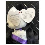 TY Beanie Babies Halloween Collection Assortment - Pumpkin, Ghost, Skeleton, Witch & Bat Plush