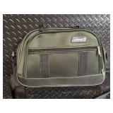 Coleman Olive Green Messenger Bag & Teal Tote