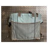 Coleman Olive Green Messenger Bag & Teal Tote