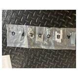 JALI CS2025 Wall Mount Kit - Aluminum Brackets & Glass Panels with Hardware