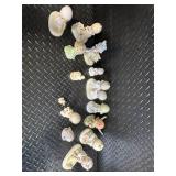 Precious Moments Angel & Baby Figurines Collection - Pastel Ceramic Set