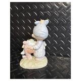 Precious Moments Angel & Baby Figurines Collection - Pastel Ceramic Set