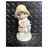 Precious Moments Angel & Baby Figurines Collection - Pastel Ceramic Set