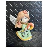 Precious Moments Angel & Baby Figurines Collection - Pastel Ceramic Set