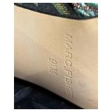 Marc Fisher & Gianni Bini Boots - Floral Tapestry & Black Suede Ankle Boots